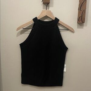 Old Navy Black Knit Tank Top